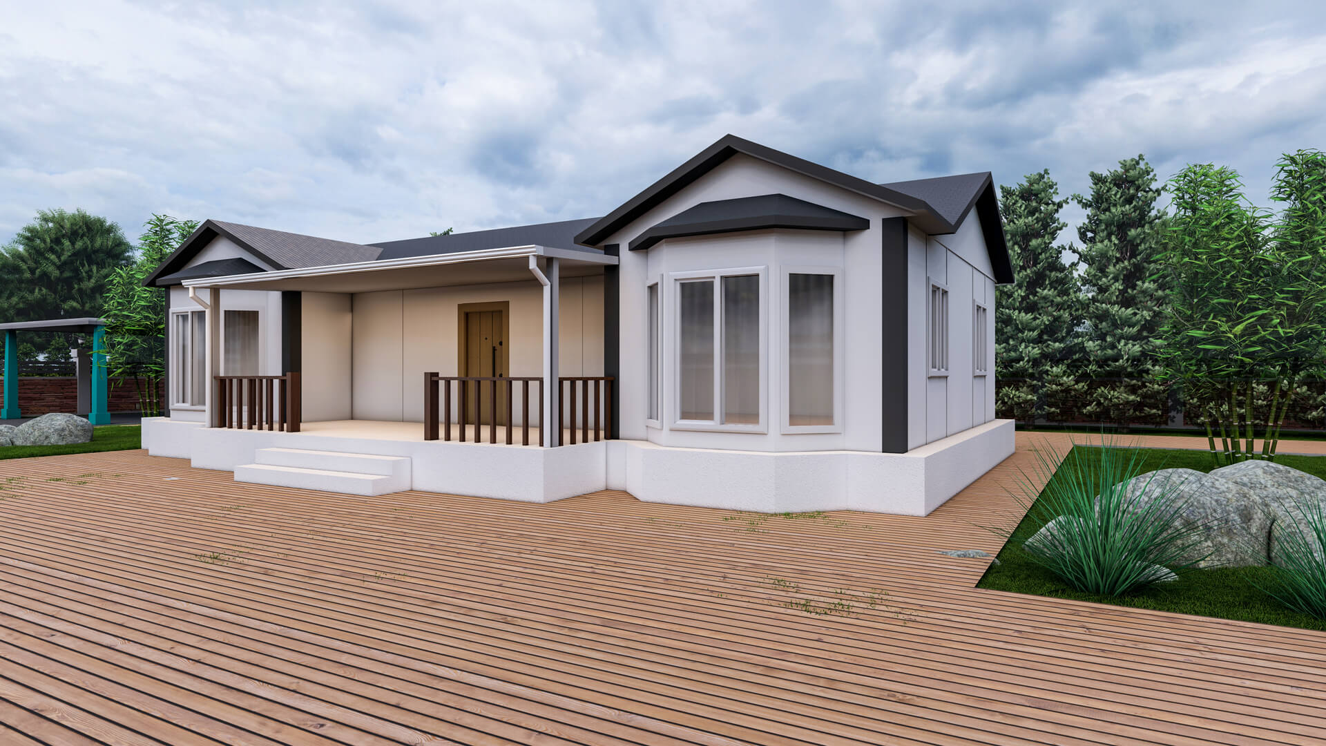 Antalya’da Yazlık Amaçlı Prefabrik Ev Modelleri