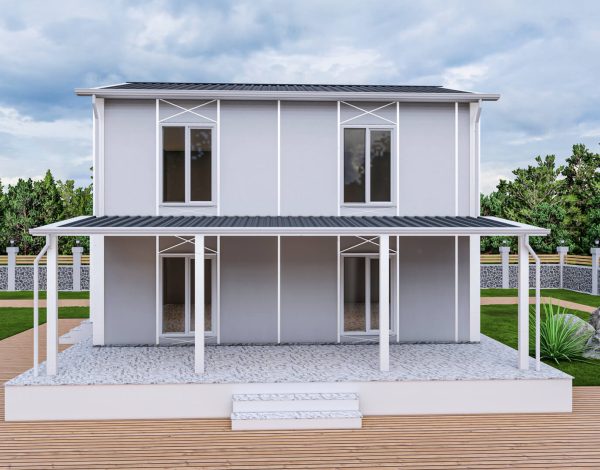 Antalya İklimine Uygun Prefabrik Ev Tasarımı